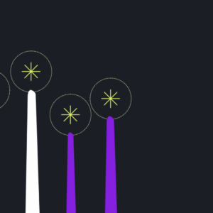 Advent Traditions Graphics. Animated Advent wreath to mark the season of anticipation and expectation.