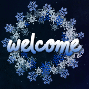 Winter Wreath Videos. Snowflakes form a wreath to celebrate winter.