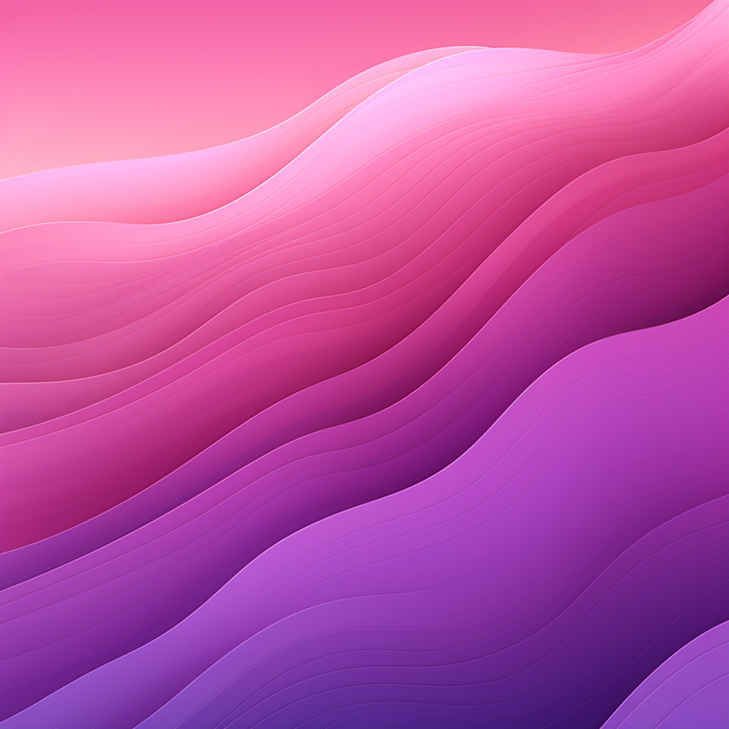 A range of purples and pinks, representing Laetare Sunday