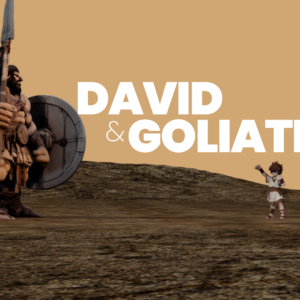 David and Goliath Videos. The giant Goliath prepares for battle against David.