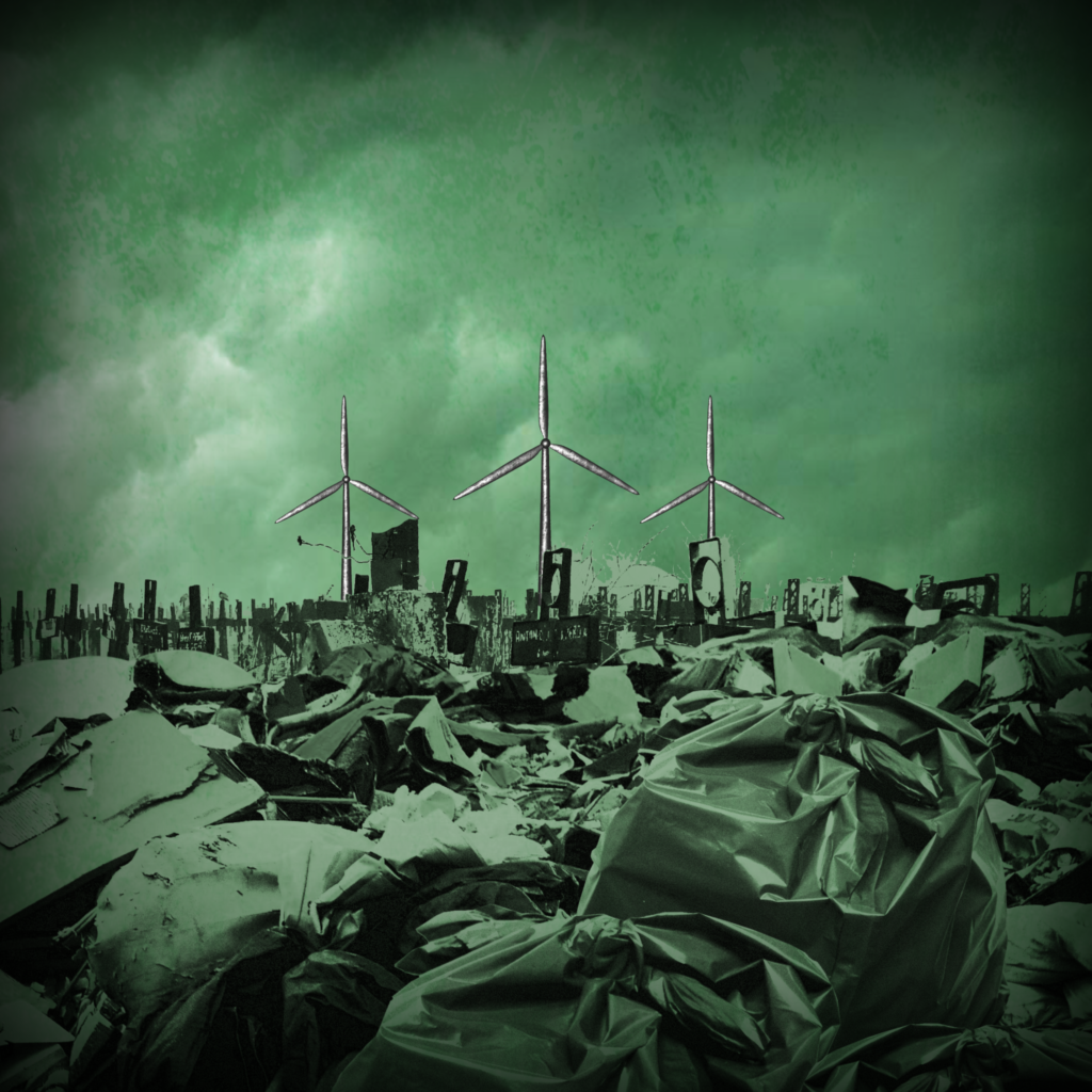 A garbage dump, a symbol of environmental racism