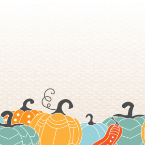 Native Pumpkins Graphics. Pumpkins illustrated in a Native American style.