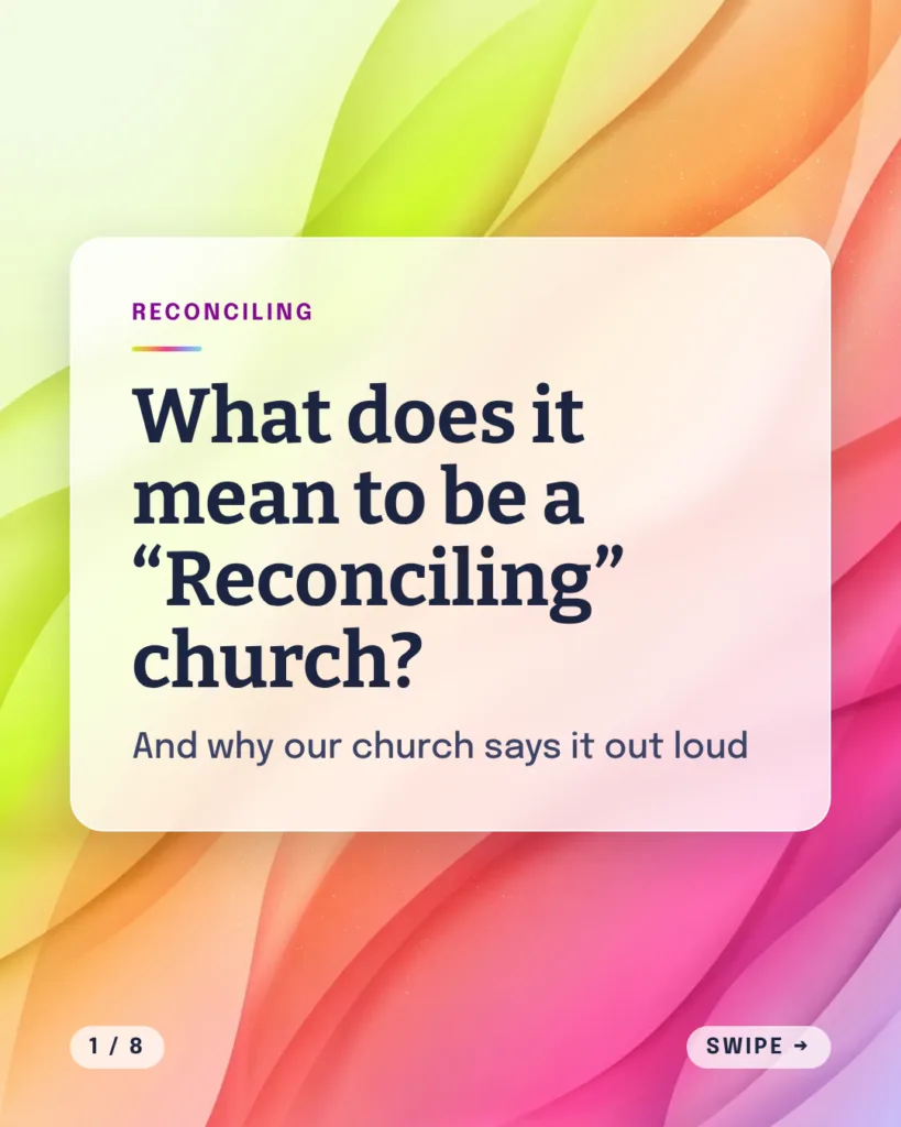 Reconciling Church Explained Carousel Social Media